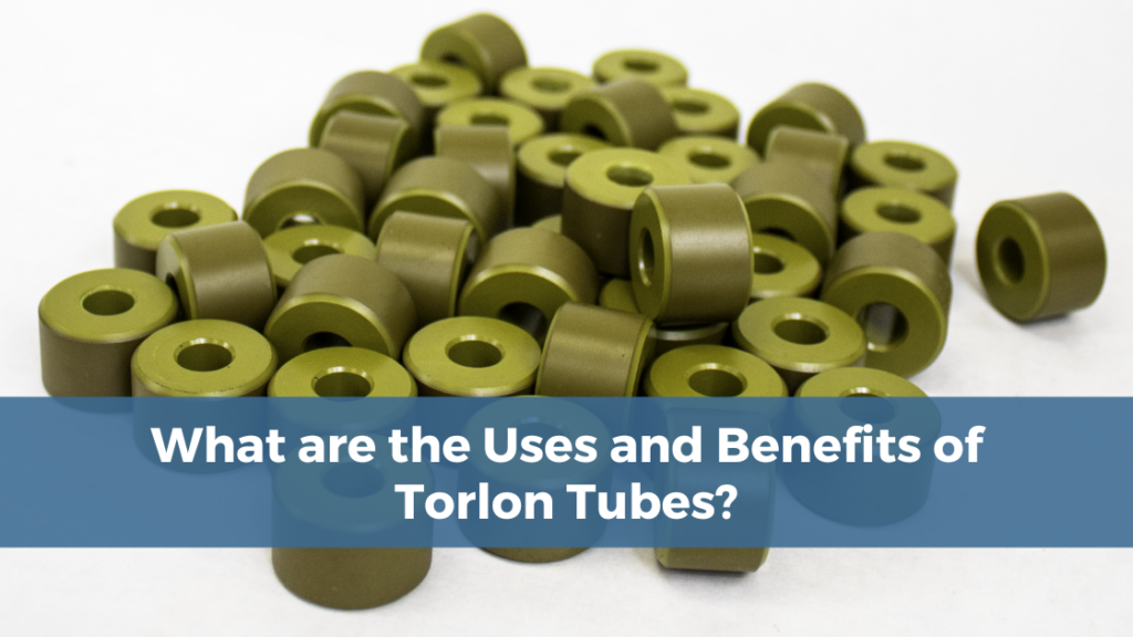 Clutch rollers machined from Torlon tube, header image for an article on the uses and benefits of Torlon tubes